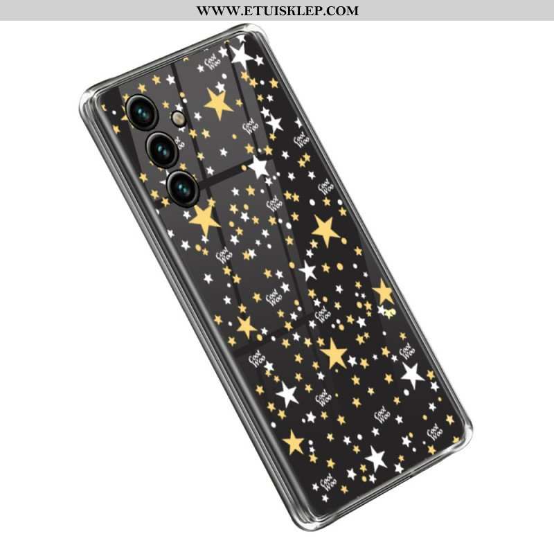 Etui do Samsung Galaxy A14 / A14 5G Gwiazdy / Serca